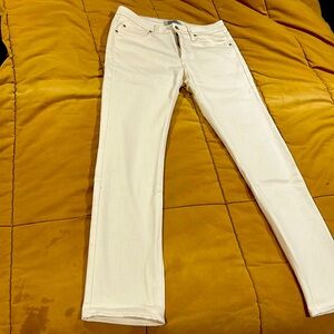 Men’s  Naked & Famous Jeans cream 30 X 32